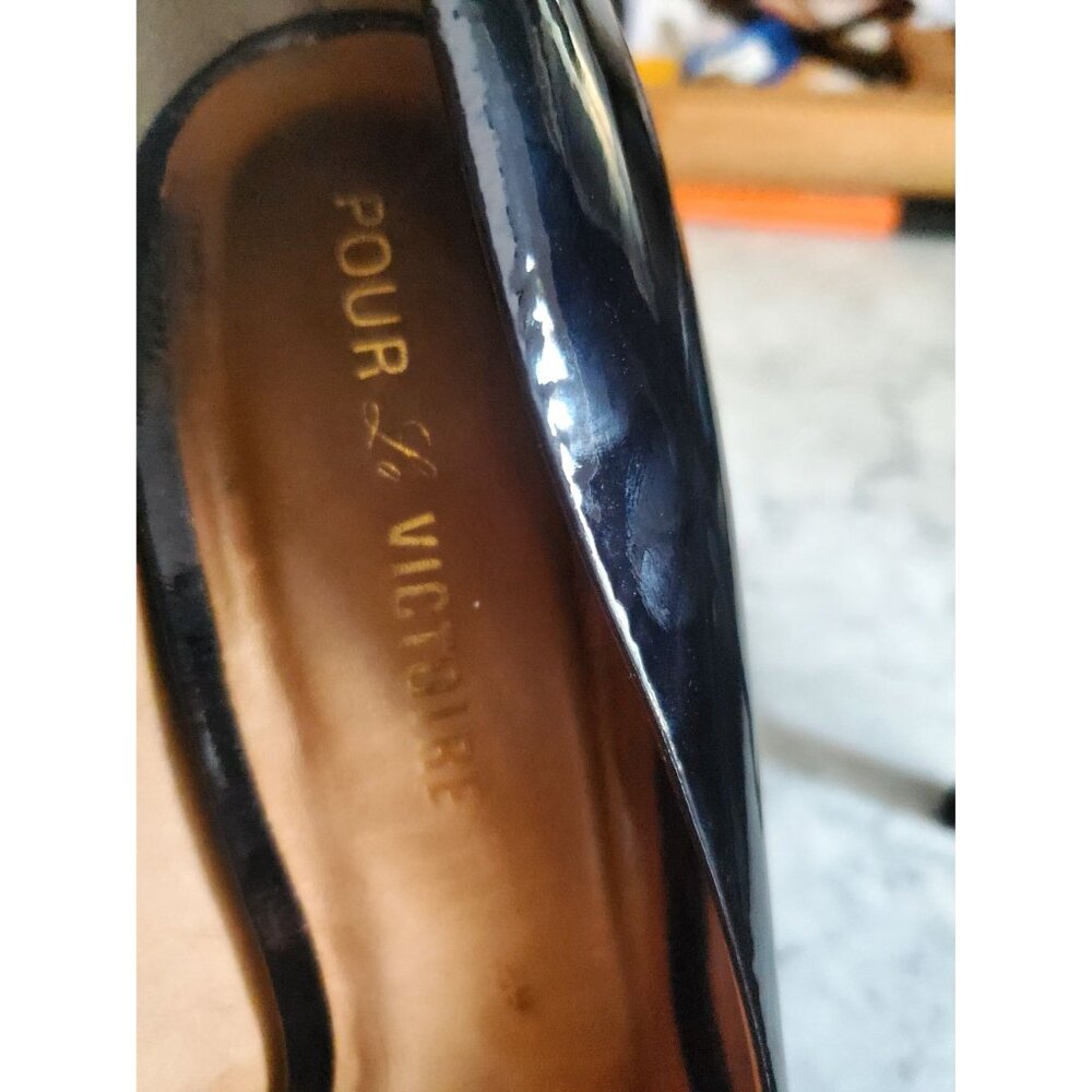 Lot of 2 Womens High Heel Pumps Leopard Print & Black Patent 5-Inch Heels Size 9 - Picture 15 of 16